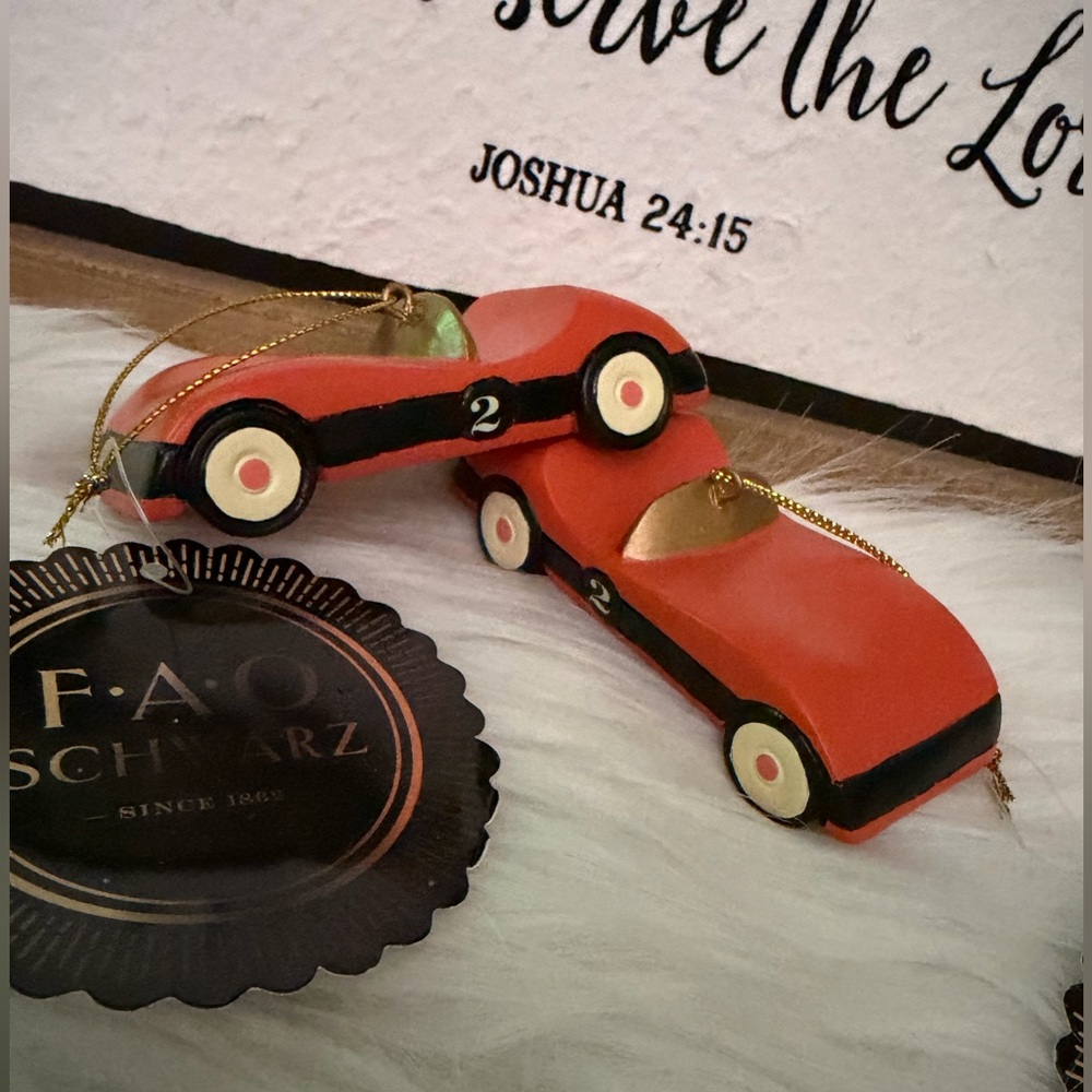 Department 56 FAO Schwarz Car Hanging Ornament